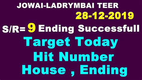 Jowai $ Ladrymbai Teer today (Hit Number) .
